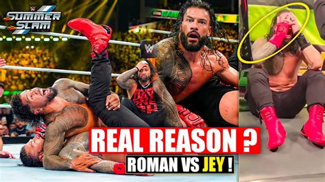 REAL REASON Why Roman Lost In Mitb Roman Ko Pin Kiya Jey Uso Ne Mitb