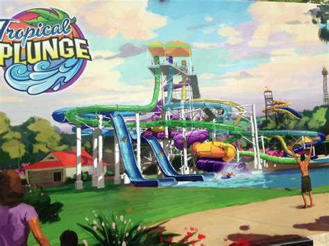 Tropical Plunge- Kings Island Waterpark Expansion for 2016! : Theme Park News & Construction!