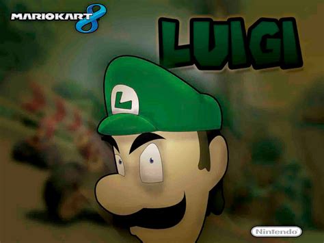 Luigi's Death Stare Wallpaper by makakoman on DeviantArt