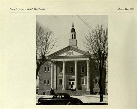 Grant County Courthouse - Williamstown KY - Living New Deal