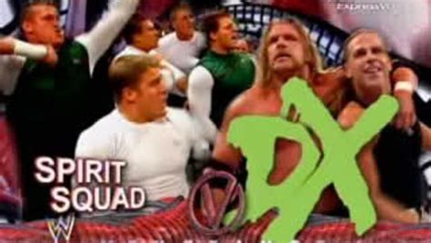 Wwe Vengeance 2006 Dx Vs Spirit Squad Видео Dailymotion