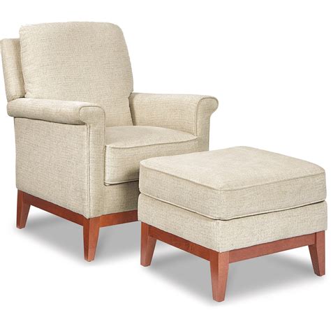 La-Z-Boy Ferndale 265408+245408-D159731 Modern Chair and Ottoman with ...