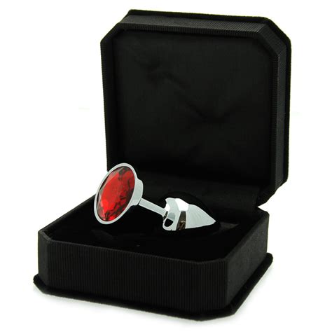 Jewel Butt Plug Stainless Steel Anal Jewellery Bondagebox