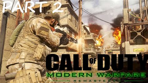 Call Of Duty Modern Warfare Remastered Walkthrough Gameplay Part