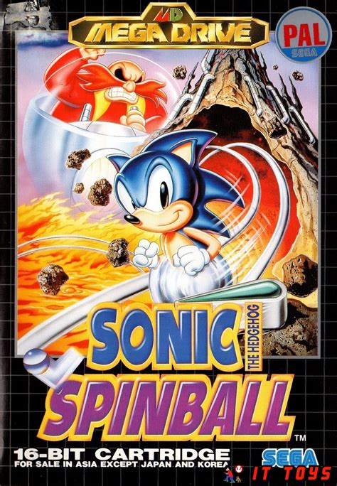 Sega Mega Drive Sonic Spinball Sega Video Games It Toys