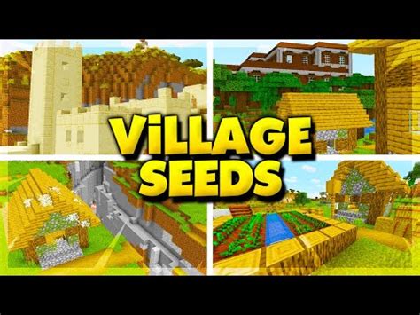 20 Minecraft Village Seeds - Minecraft-Seeds.net