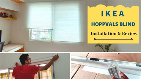 IKEA HOPPVALS BLIND Installation Review After Usage IKEA DIY