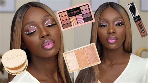 Drugstore Makeup Tutorial For Darkskin New And Old Favorites Okemute