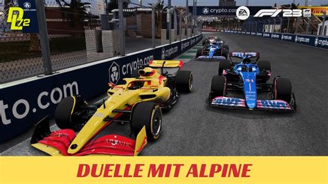 Lets Play F1 23 MyTeam Karriere 02 DUELLE MIT ALPINE IN SAUDI