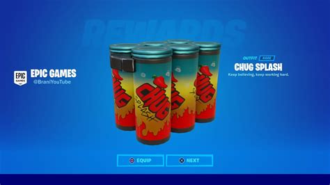 How To Get Chili Chug Splash In Fortnite Youtube