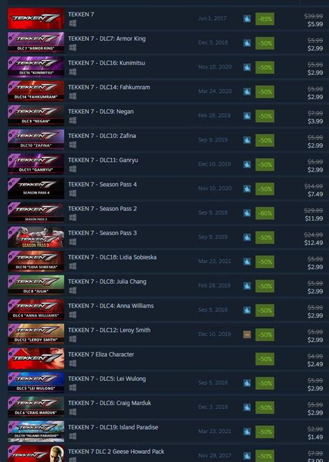 PCDD Tekken 7 Sale Via Steam Https T Co DcXYwklLLb Cheap Ass Gamer