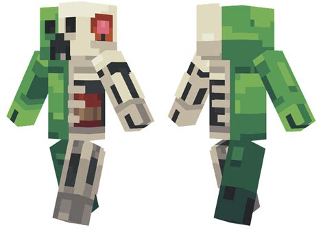 Creeper Anatomy Minecraft Skins