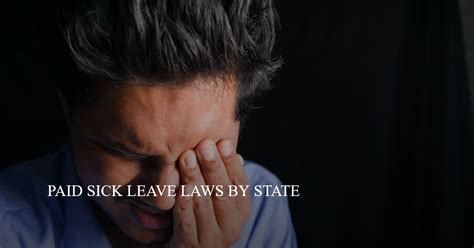 Paid Sick Leave Laws By State [2023] Zippia