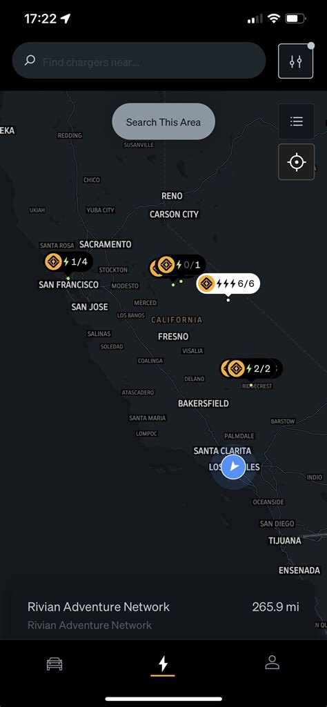 New iOS update allows to filter chargers by company. Now we can see ...