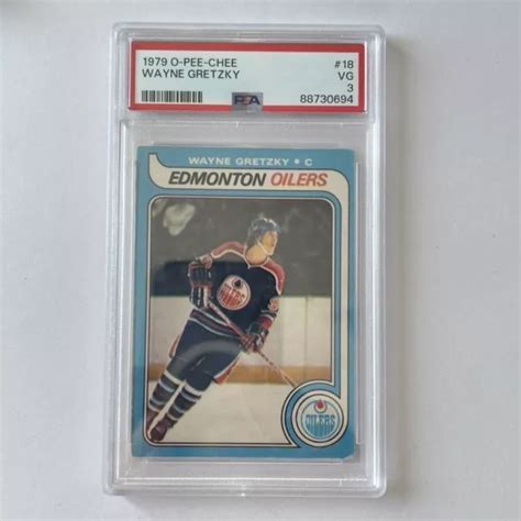 O Pee Chee Hockey Wayne Gretzky Rc Psa Eur Picclick Fr