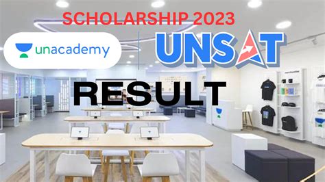 UNSAT Result 2023 Unacademy Scholarship Test Result Full Details