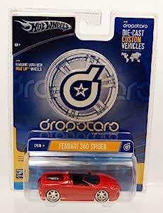 Hot Wheels Dropstars Red Ferrari Spider Phat Lips Scale Amazon In Toys Games