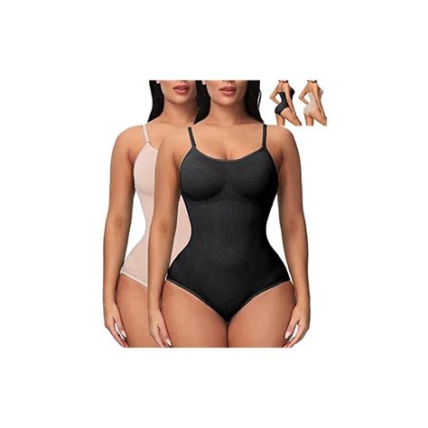 Chechury Intimo Modellante Contenitivo Donna Bodysuit Body Contenitivo