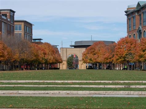 Arch In The Arenadistrict Park Stock Image Image Of Relocated Fall