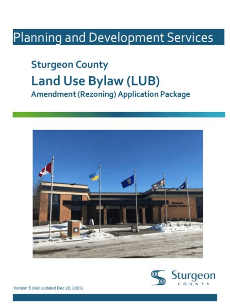 Fillable Online Land Use Bylaw Amendment Rezoning Application