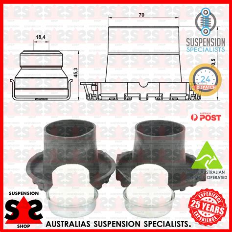 Rear Axle Dust Cover Kit Shock Absorber Suit Toyota Avensis Saloon