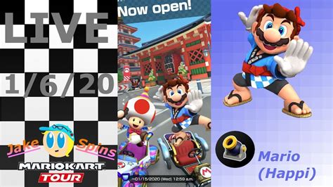 Mario Kart Tour LIVE 1 6 20 Welcome New Decade Jake Spins SGP