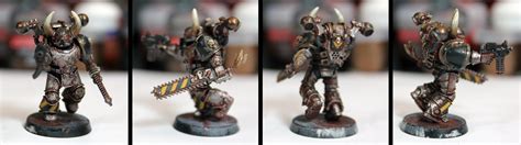 build | paint | play: paint: iron warriors: test schemes