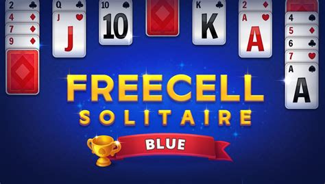 Pasjans Freecell Solitaire Blue Gra Online Za Darmo Click Pl