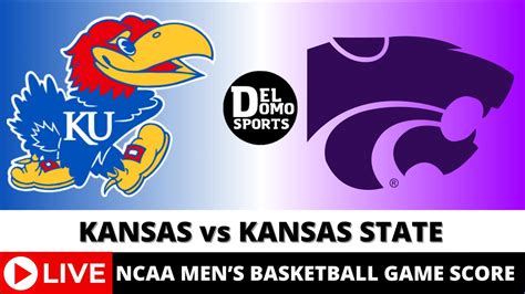 Kansas Vs Kansas State Live Ncaam Basketball Game Score Feb