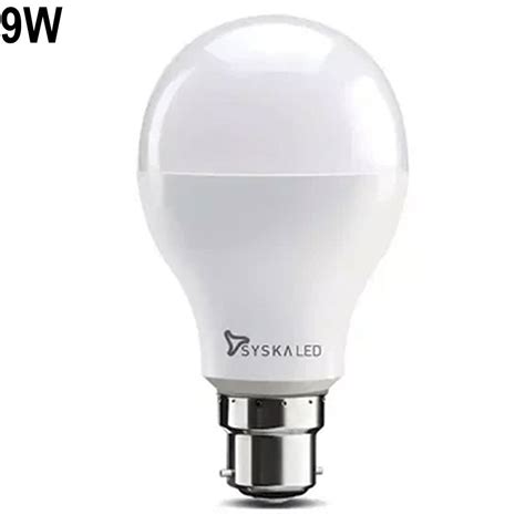 W Syska Led Bulb Lm Cool White At Rs Piece In Aurangabad Id