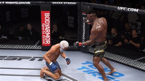 Francis Ngannou Vs Old Bruce Lee EA Sports UFC 4 YouTube