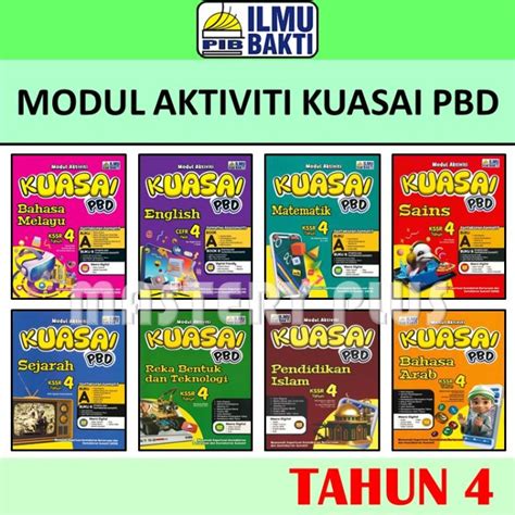 Modul Aktiviti Kuasai Pbd Tahun Kssr Uasa Penerbit Ilmu