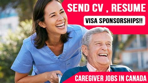 Caregiver Jobs In Canada With Visa Sponsorships Youtube