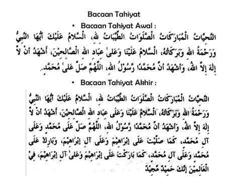 Bacaan Doa Tahiyat Akhir Sesuai Sunnah Bahasa Arab Dan Artinya Lengkap