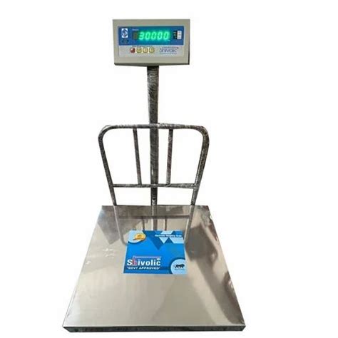 Stainless Steel Fully Automatic Shivolic MET Electronic Weighing Scales