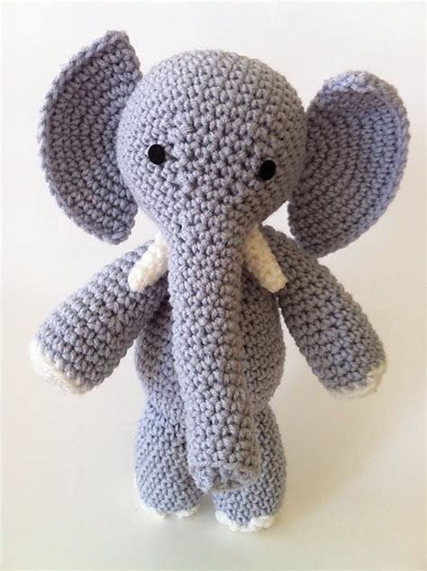 Elephant Crochet Pattern Elephant Amigurumi Pattern Pdf Etsy