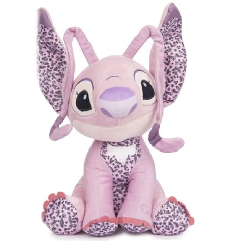 Disney Peluche Stitch Angel Rose 50 Cm Stitch En Peluche De 60 Cm