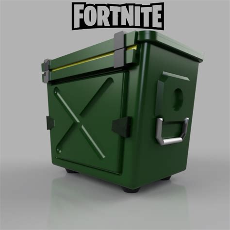 Stl File Fortnite Ammunition Box 📦・3d Printable Model To Download・cults