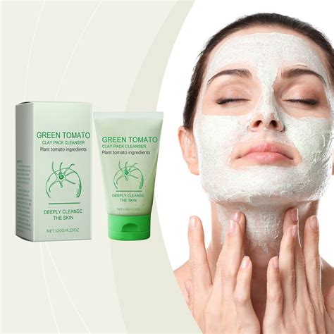 Green Tomato Cleansing Milk And Moisturizes Deep Cleansing Pores Oil Cleansing Lightens Lines