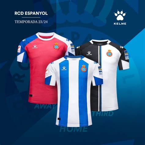 Kelme Presents The New Rcd Espanyol Kits