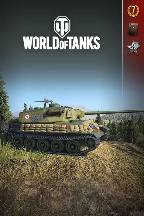 World Of Tanks HMH AMX M4 Mle 49 Ultimate 2017 Xbox One Box Cover