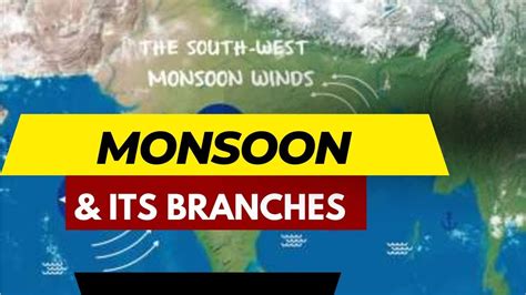 Monsoon And Its Branches Formation Mechanism Explained For Upsc