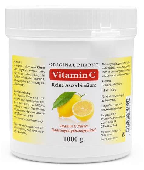 Vitamin C Pulver 1000 G