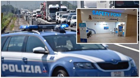 Autostrade E Polizia Per La Sicurezza Stradale Ecco I Nuovi Safety Point