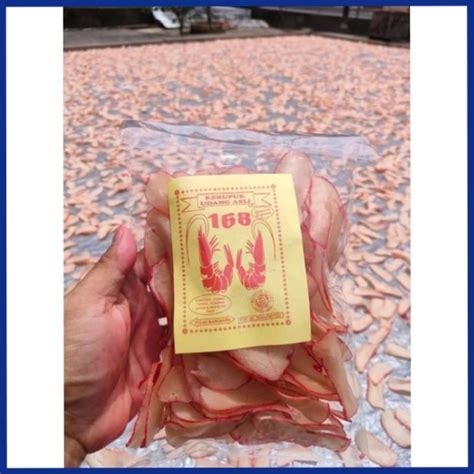 Jual KERUPUK UDANG ASLI 168 KERUPUK UDANG MENTAH KERUPU UDANG SIAP DI