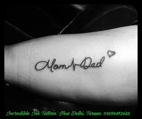 Share More Than 84 Mom Dad Small Tattoo Designs Super Hot Vn