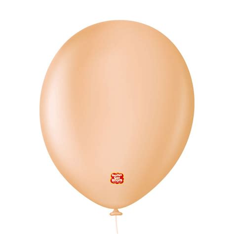 Balão Profissional Premium Uniq cm Bege Nude Rizzo Embalagens Rizzo Embalagens