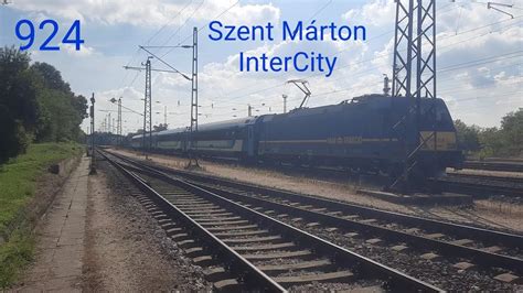 H Start Szent M Rton Intercity Vonat Indul Szombathelyre Youtube