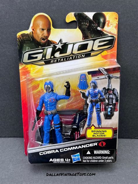 G I Joe Retaliation Cobra Commander Blue