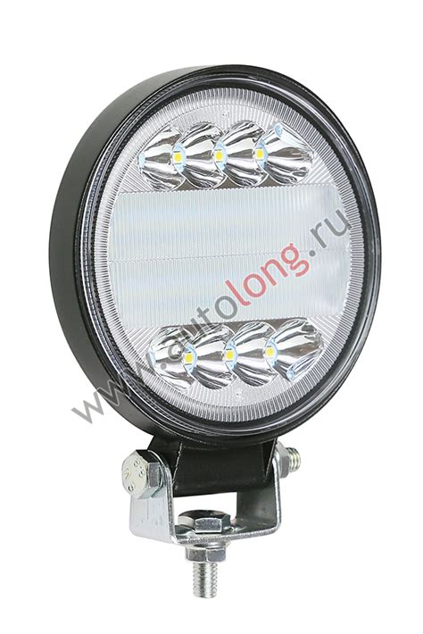 Фара противотуманная диодная 24 LED (3W) - 72W (круглая) купить по ...